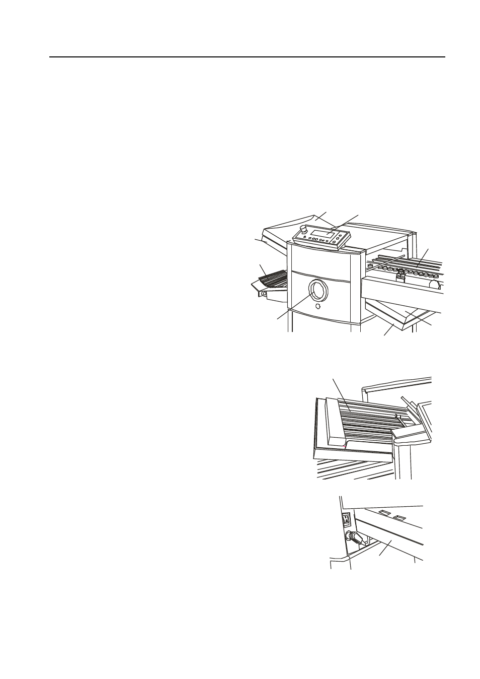 Fold unit | MBM Corporation 352SA automatic air suction folder with Register System User Manual | Page 24 / 65