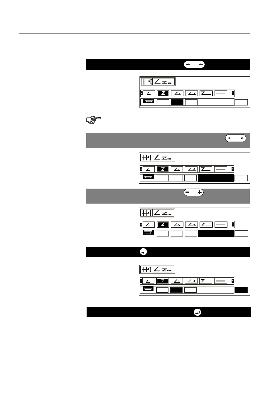297 mm, 195 mm | MBM Corporation 352SA automatic air suction folder with Register System User Manual | Page 35 / 65