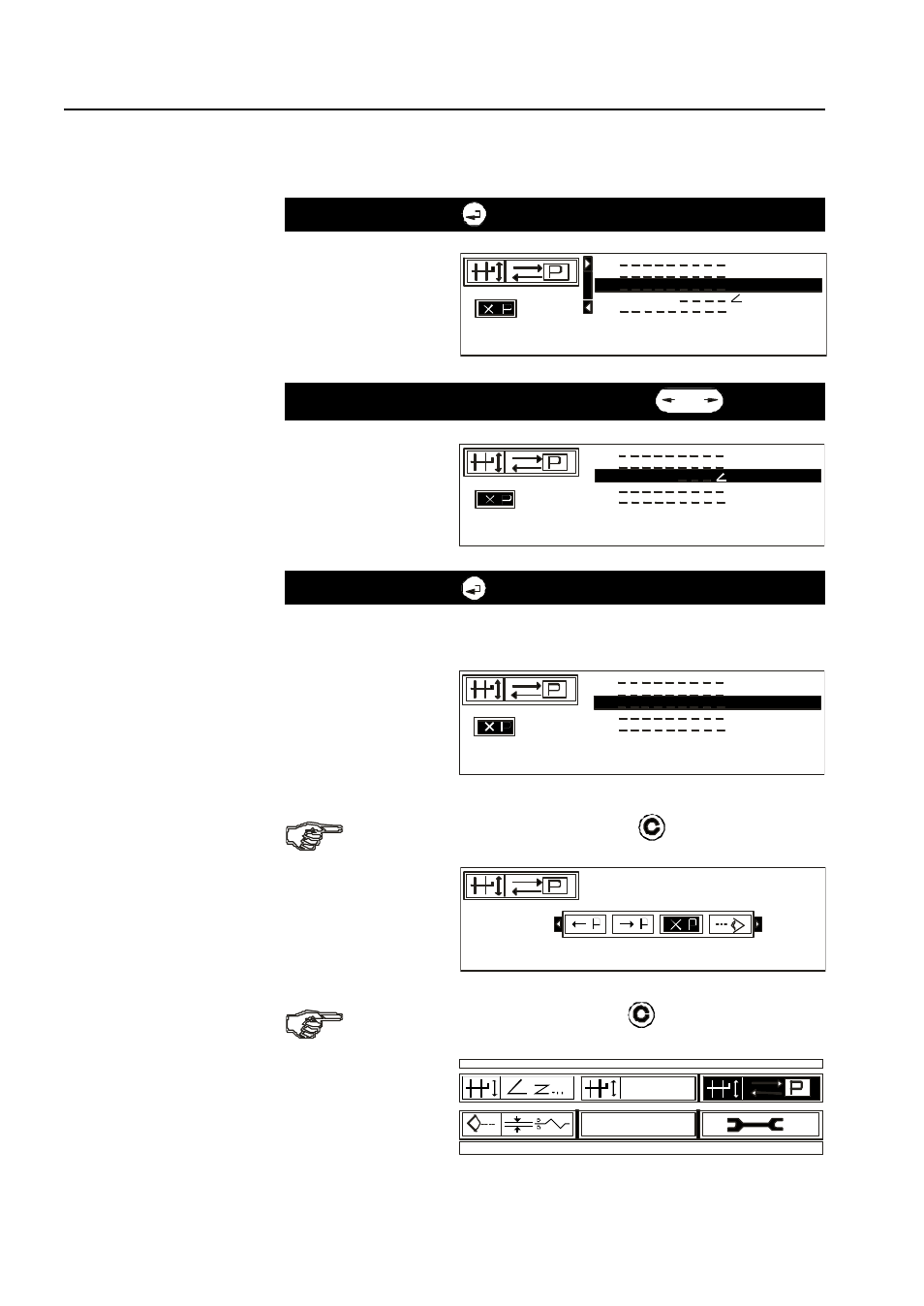 Spezial 1111 | MBM Corporation 352SA automatic air suction folder with Register System User Manual | Page 49 / 65