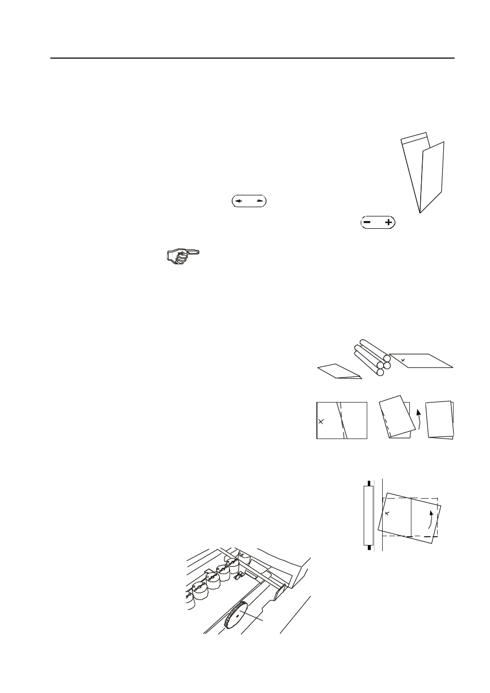 Fine adjustments and corrections | MBM Corporation 352SA automatic air suction folder with Register System User Manual | Page 58 / 65