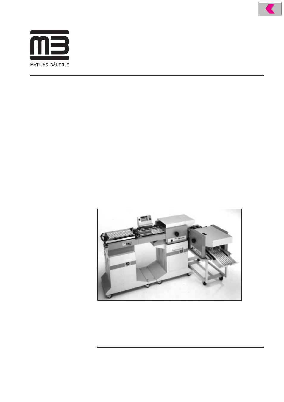 MBM Corporation 352S User Manual | 67 pages