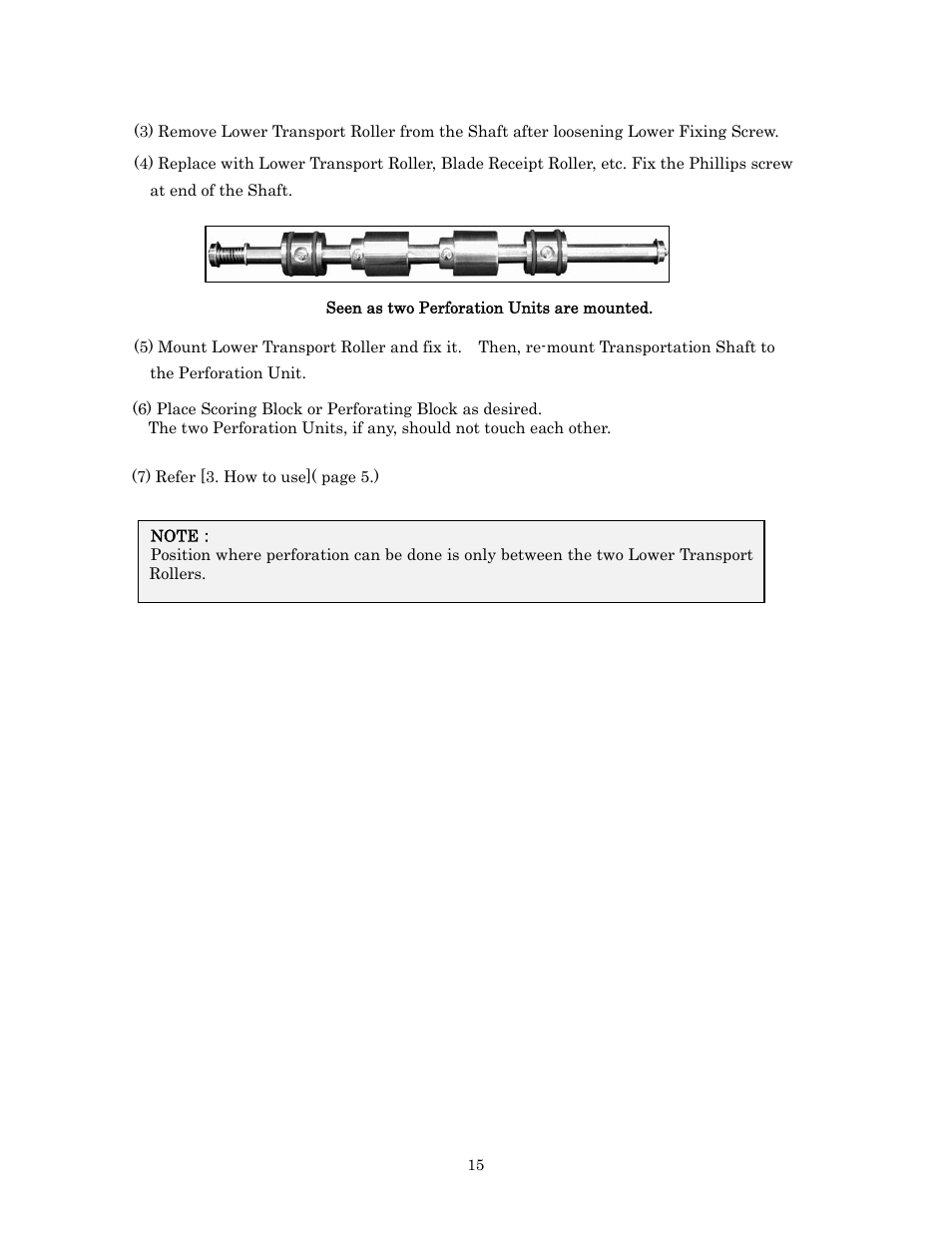 MBM Corporation 307A (PERF & SCORING UNIT) User Manual | Page 16 / 21