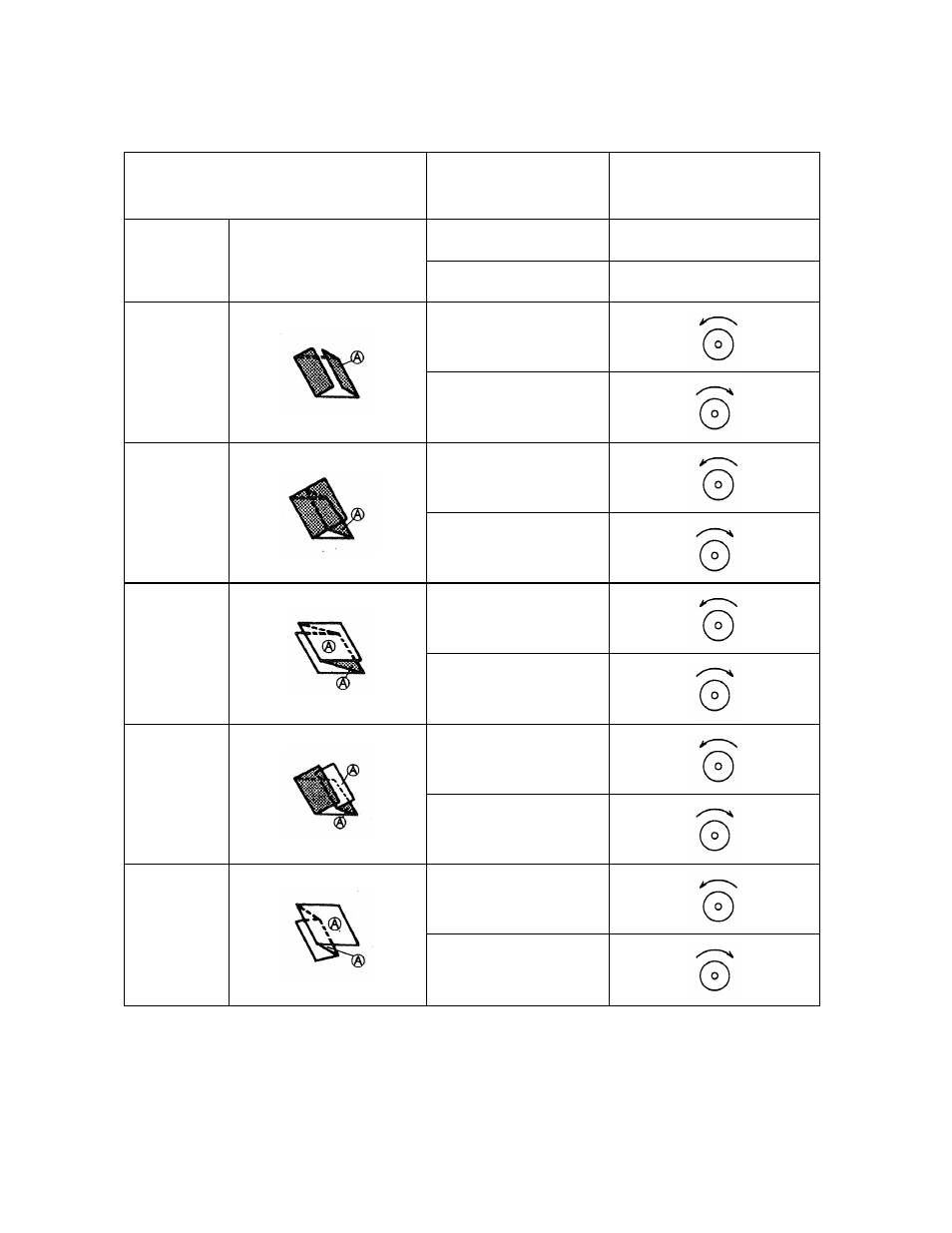 Fine adjustments for table 1 | MBM Corporation 206M User Manual | Page 14 / 19