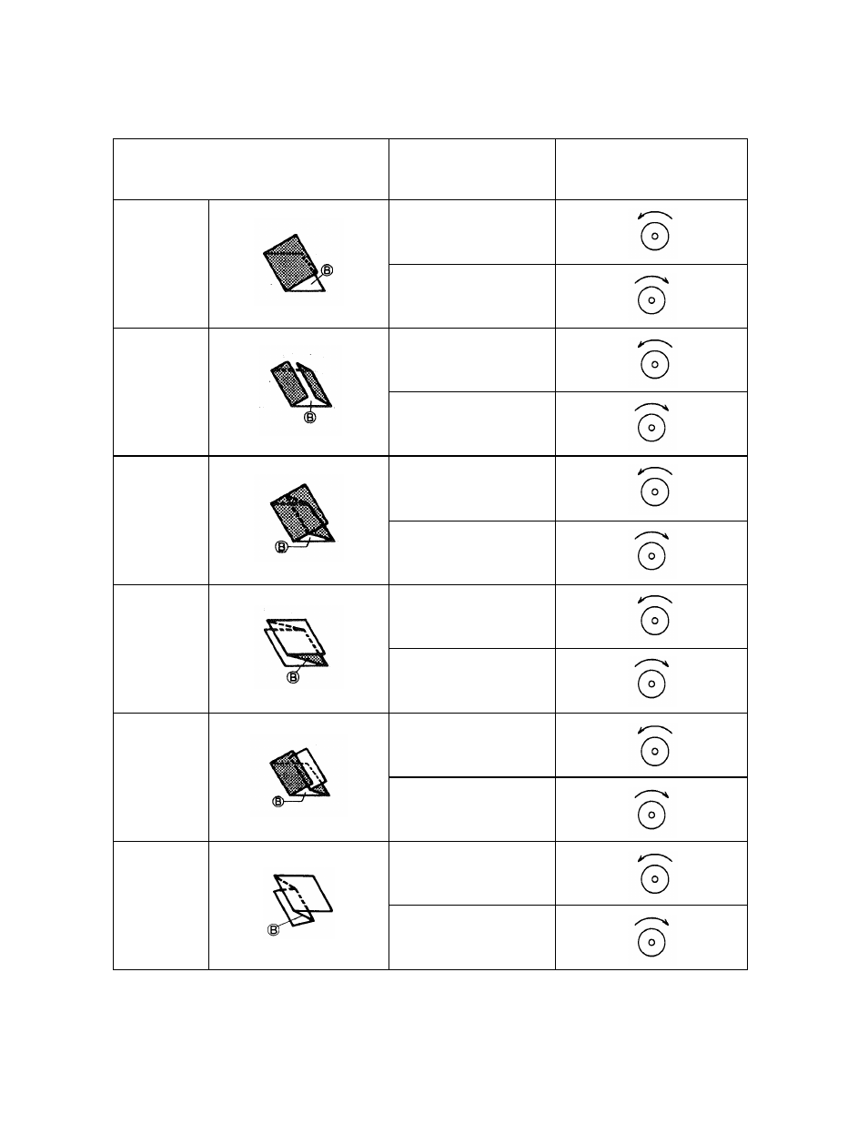 Fine adjustments for table 2 | MBM Corporation 206M User Manual | Page 15 / 19