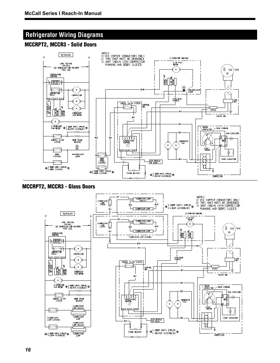 McCall MCCR1-G User Manual | Page 16 / 28