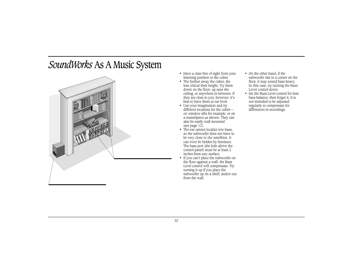 Soundworks as a music system, Symphonies no. 39 & 41 | Cambridge SoundWorks Speaker System User Manual | Page 13 / 19