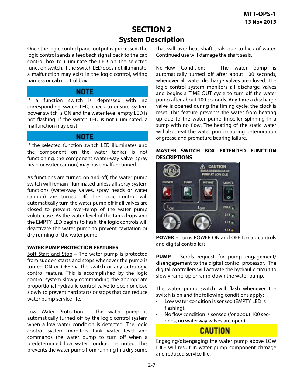 System description | MEGA Corp. MTT-OPS-1 User Manual | Page 16 / 73