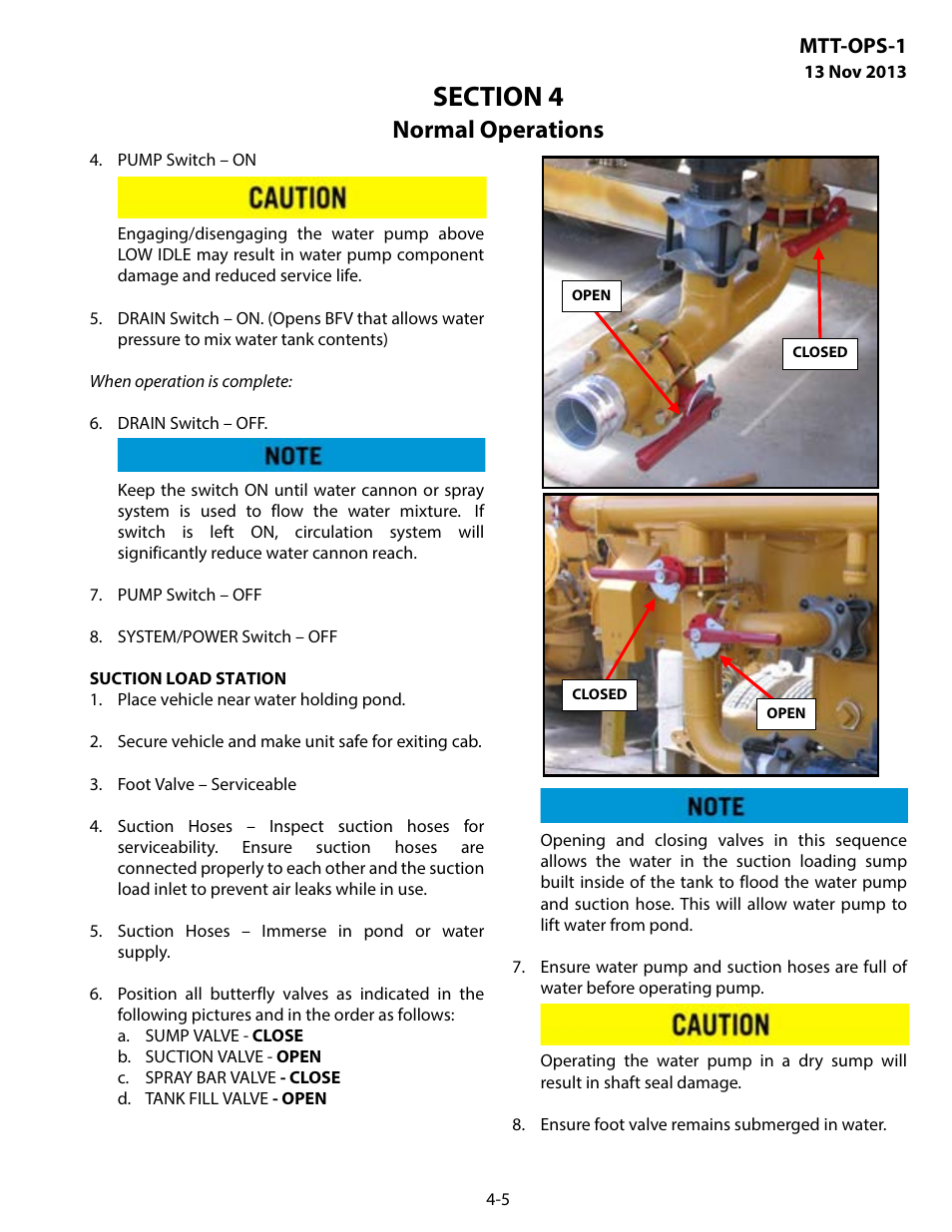 Normal operations, Mtt-ops-1 | MEGA Corp. MTT-OPS-1 User Manual | Page 32 / 73