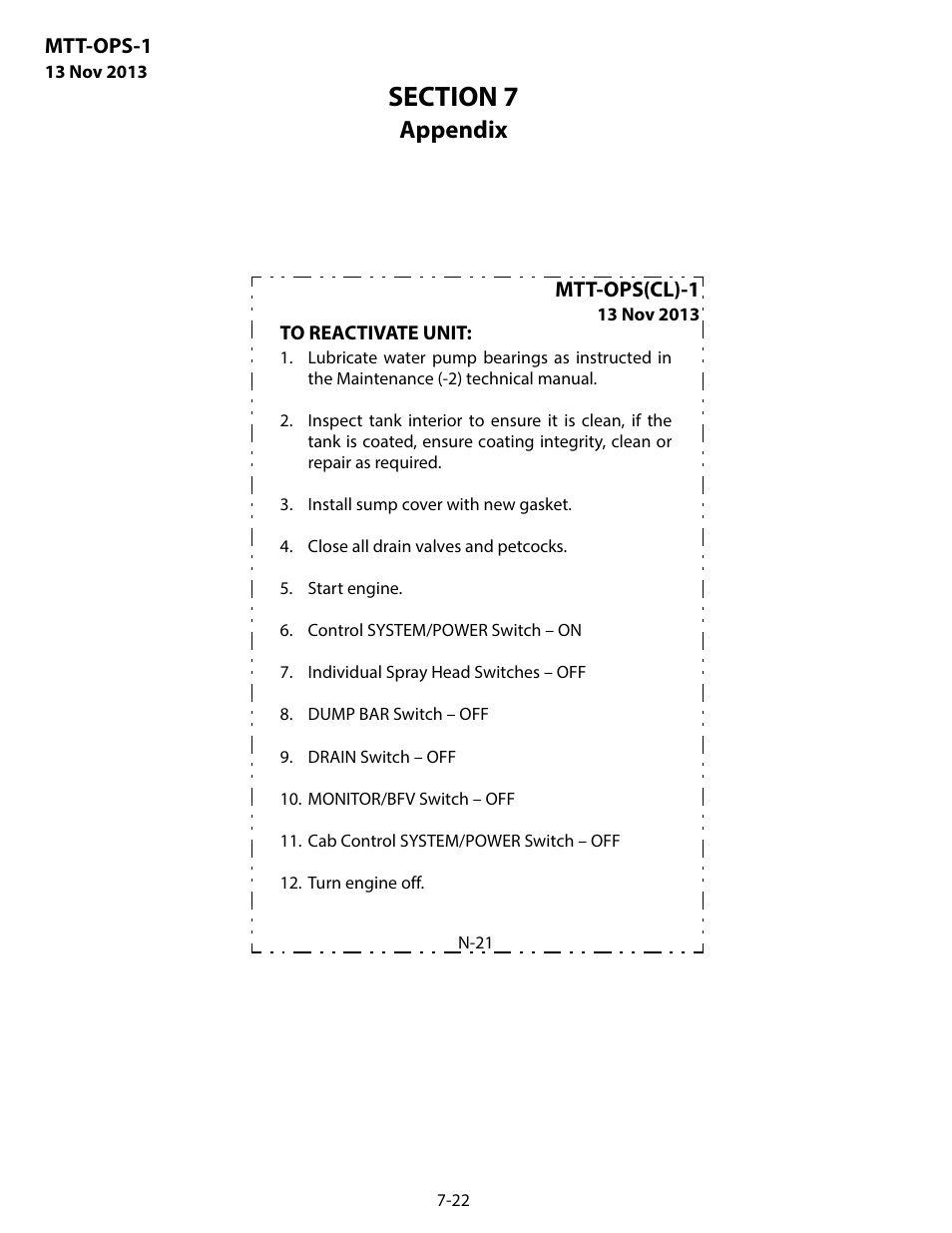 Appendix | MEGA Corp. MTT-OPS-1 User Manual | Page 73 / 73