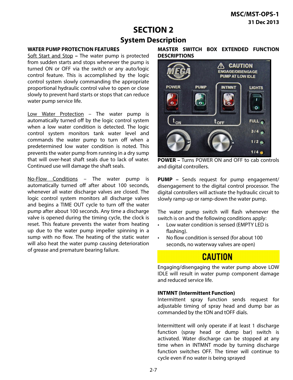 System description | MEGA Corp. MSC-OPS-1 User Manual | Page 16 / 61