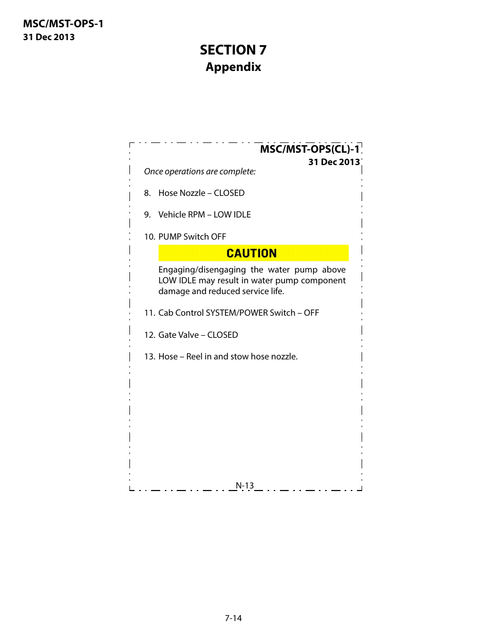 Appendix | MEGA Corp. MSC-OPS-1 User Manual | Page 57 / 61