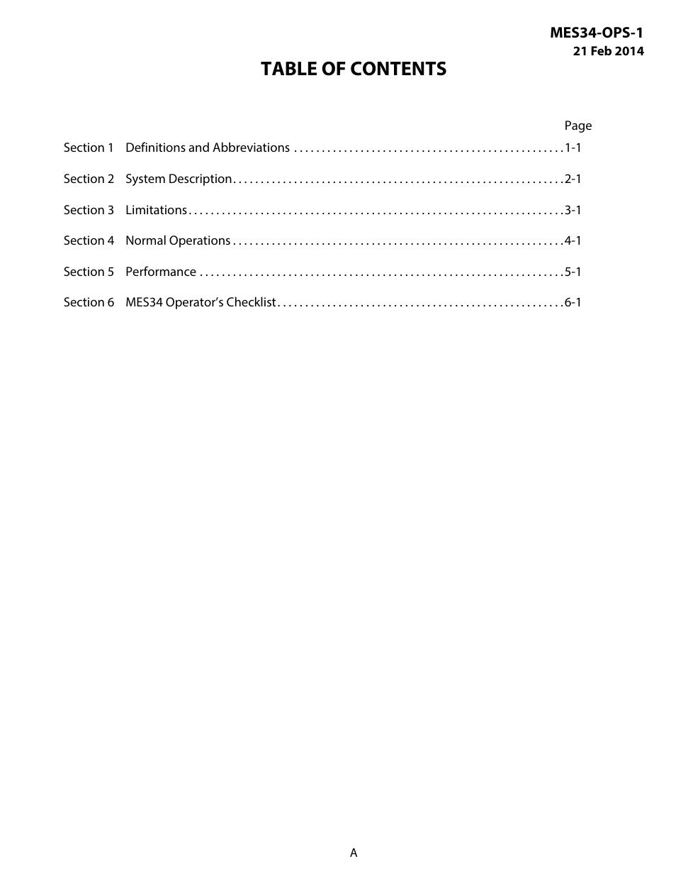 MEGA Corp. MES34-OPS-1 User Manual | Page 2 / 35