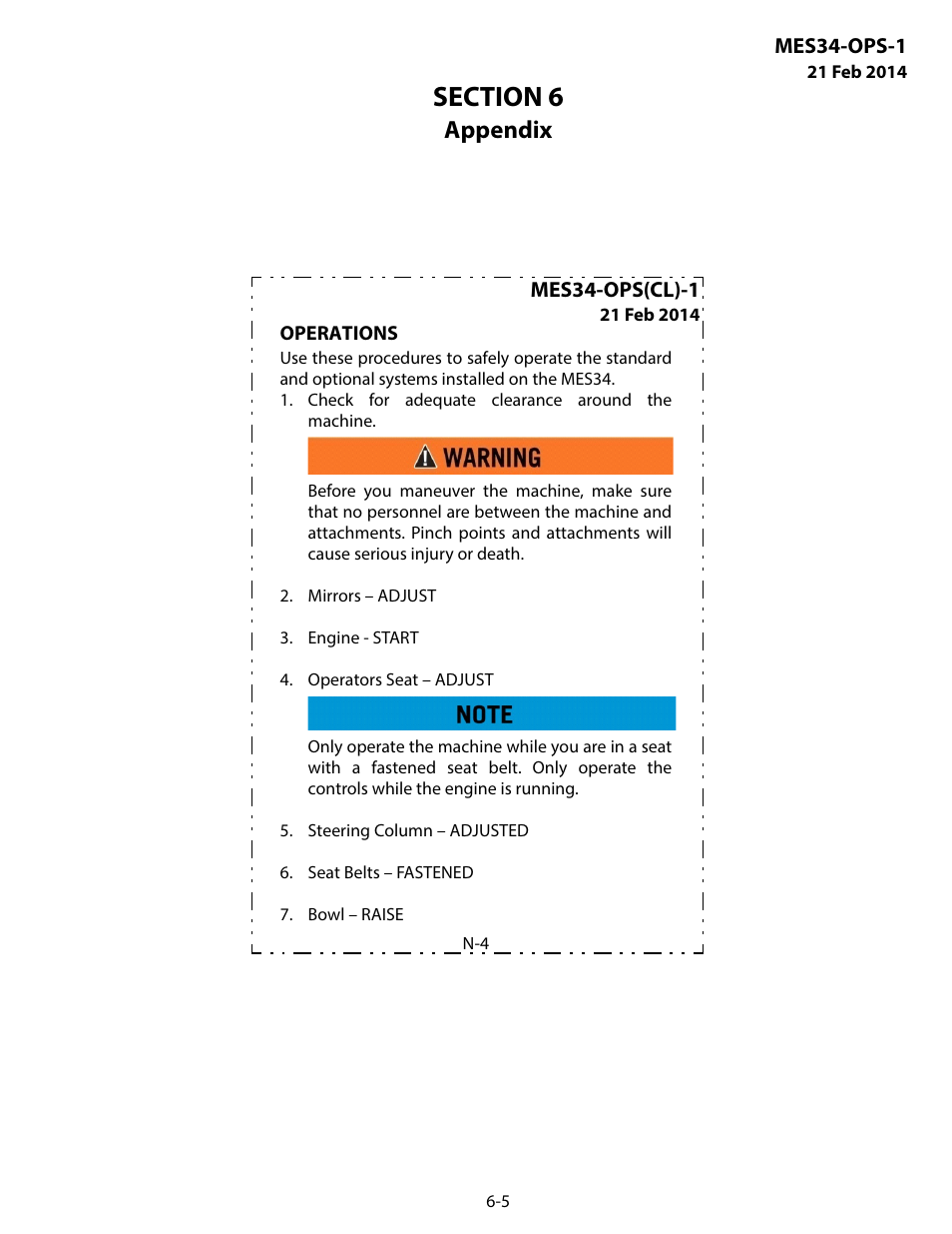 Appendix | MEGA Corp. MES34-OPS-1 User Manual | Page 28 / 35