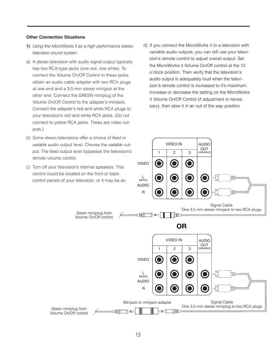 Cambridge SoundWorks II User Manual | Page 13 / 20