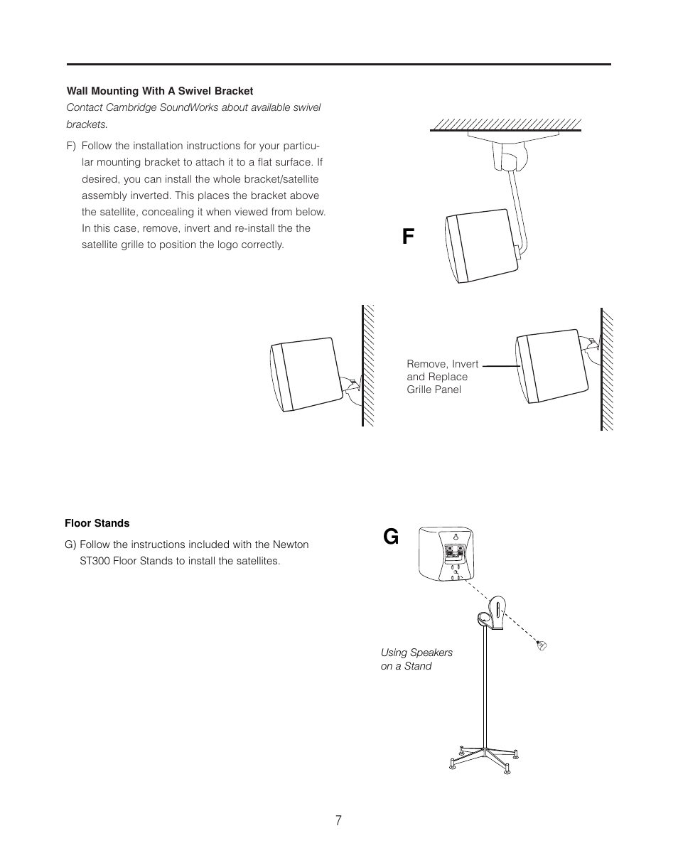 Cambridge SoundWorks II User Manual | Page 7 / 20