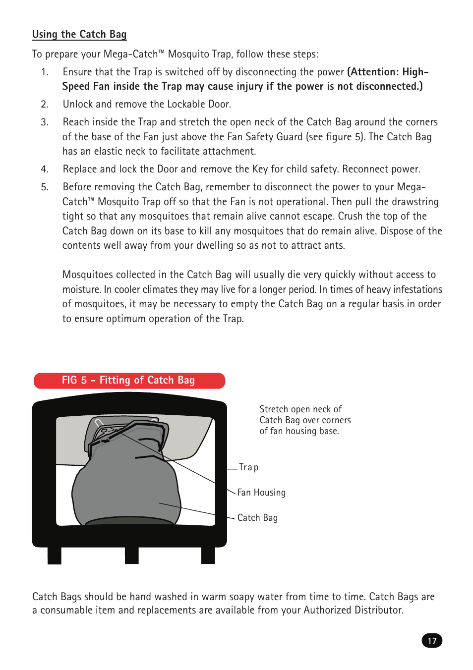 Mega Catch MCU-800 Ultra User Manual | Page 19 / 32