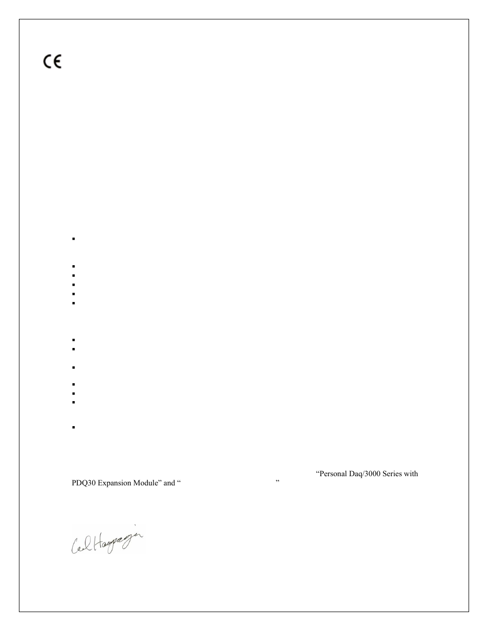 Declaration of conformity | Measurement Computing AI-EXP48 User Manual | Page 18 / 19
