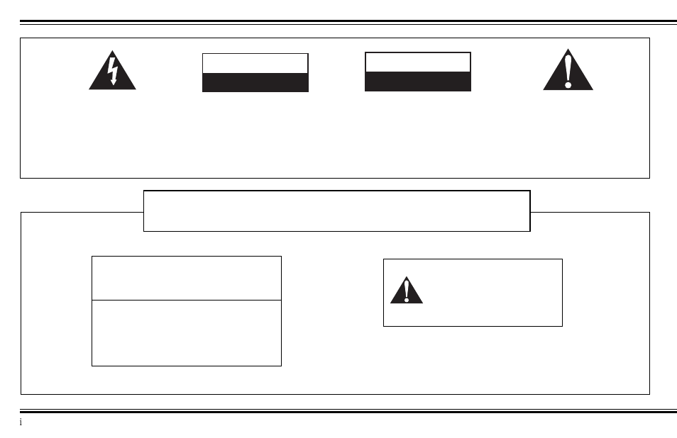 Warning, Avis | Cambridge SoundWorks PCWorks Speaker System User Manual | Page 4 / 24