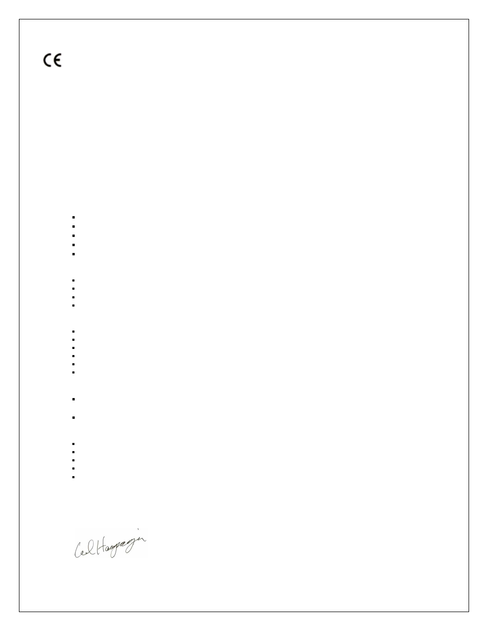 Declaration of conformity | Measurement Computing BTH-1208LS User Manual | Page 29 / 30