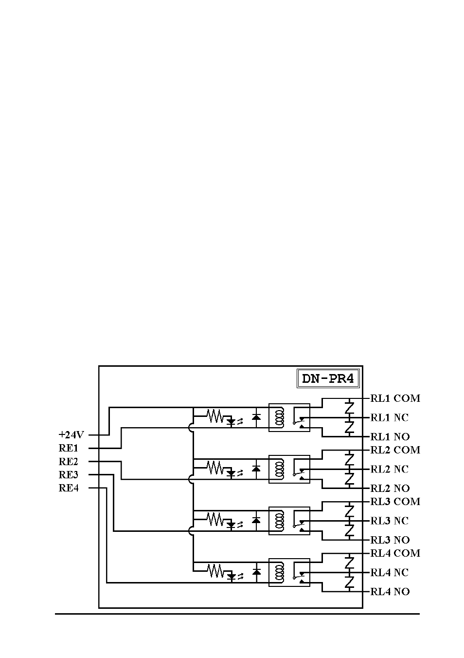 2 dn-pr4 | Measurement Computing CB-7000 DIO User Manual | Page 61 / 68