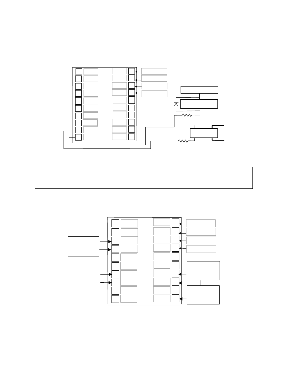 Application wiring, Output drive to ssr or other load, Frequency input | Application wiring -4, Output drive to ssr or other load -4, Frequency input -4 | Measurement Computing CB-7080 User Manual | Page 8 / 74