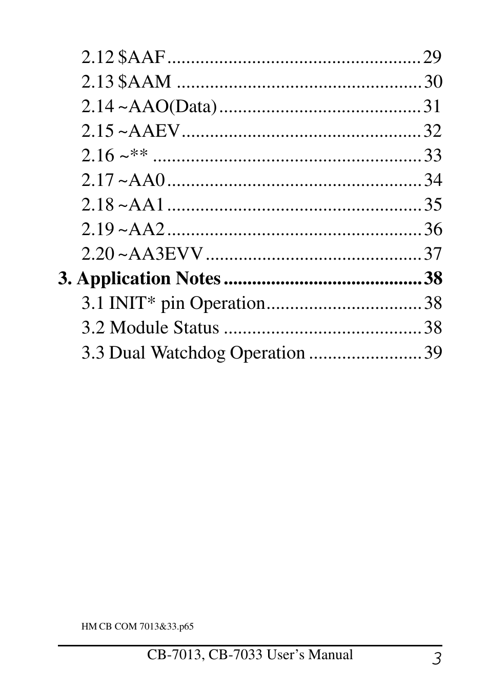 Measurement Computing CB-COM-7013 User Manual | Page 3 / 44