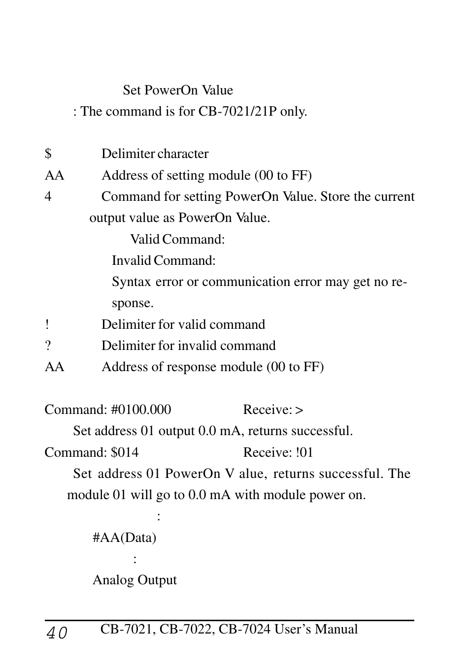11 $aa4 | Measurement Computing CB-COM-7021 User Manual | Page 40 / 76