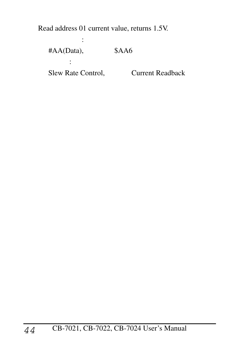 Measurement Computing CB-COM-7021 User Manual | Page 44 / 76