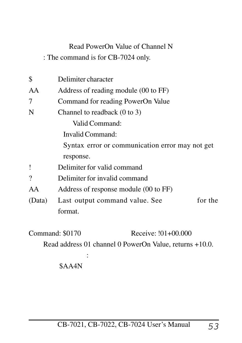 2 $aa7n | Measurement Computing CB-COM-7021 User Manual | Page 53 / 76