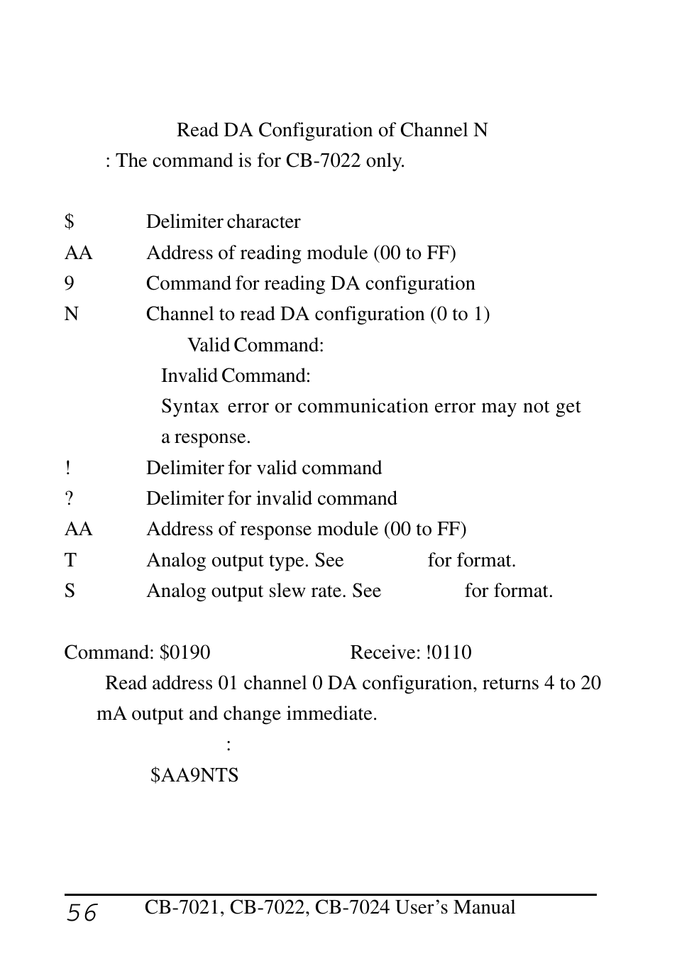 23 $aa9n | Measurement Computing CB-COM-7021 User Manual | Page 56 / 76