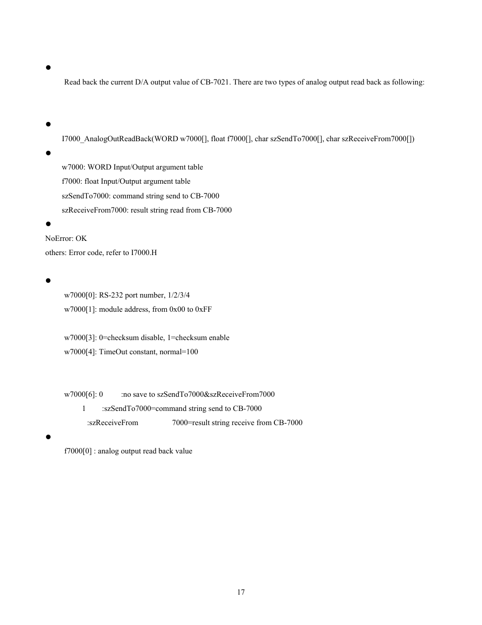 I7000_analogoutreadback | Measurement Computing CB-NAP-7000P User Manual | Page 21 / 36