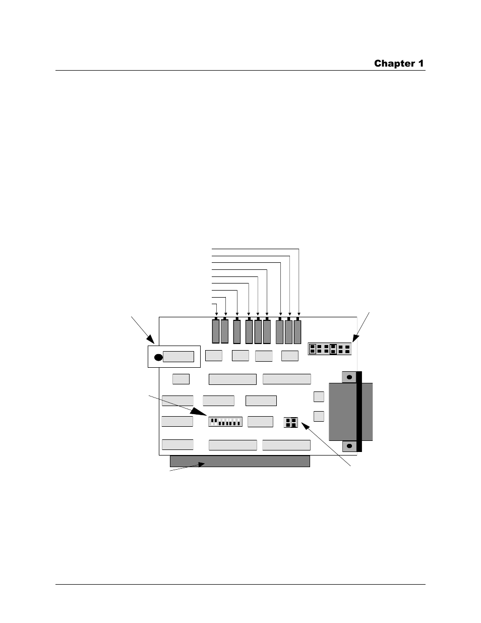 Introducing the cio-dac02, Overview: cio-dac02 features, Cio-dac02 block diagram | Software features, Chapter 1, The cio-dac02 board | Measurement Computing CIO-DAC02 User Manual | Page 7 / 18