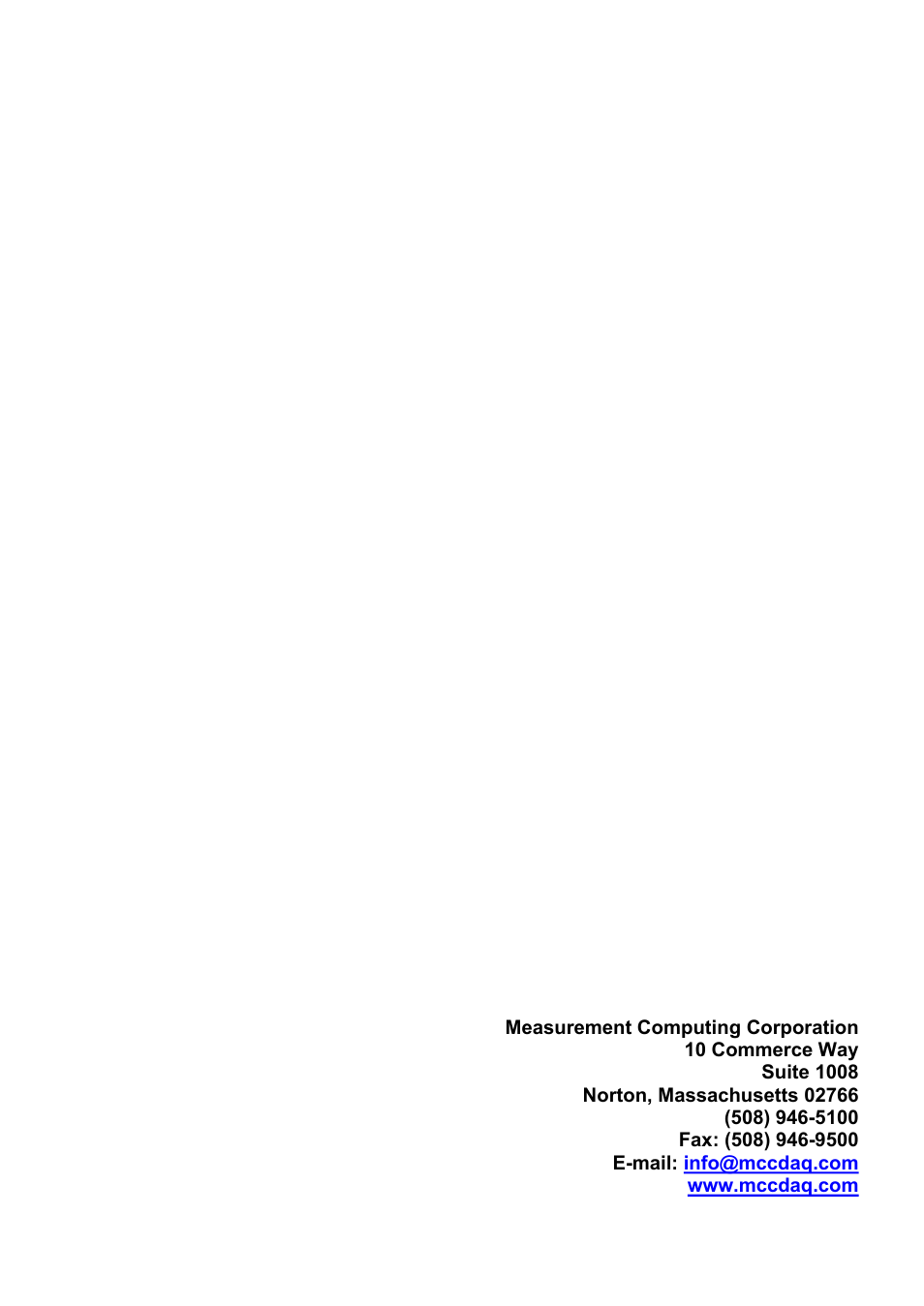 Measurement Computing CIO-DAC02/16 User Manual | Page 16 / 16