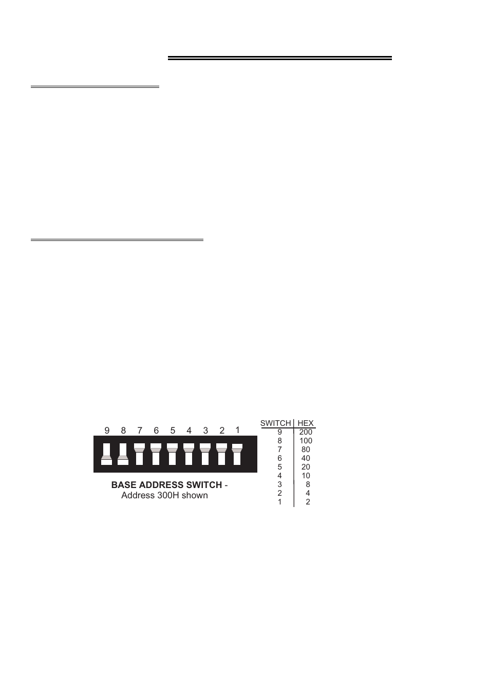3 hardware installation, 1 initial board setup, 2 selecting the base address | Measurement Computing CIO-DAC16-I User Manual | Page 6 / 16