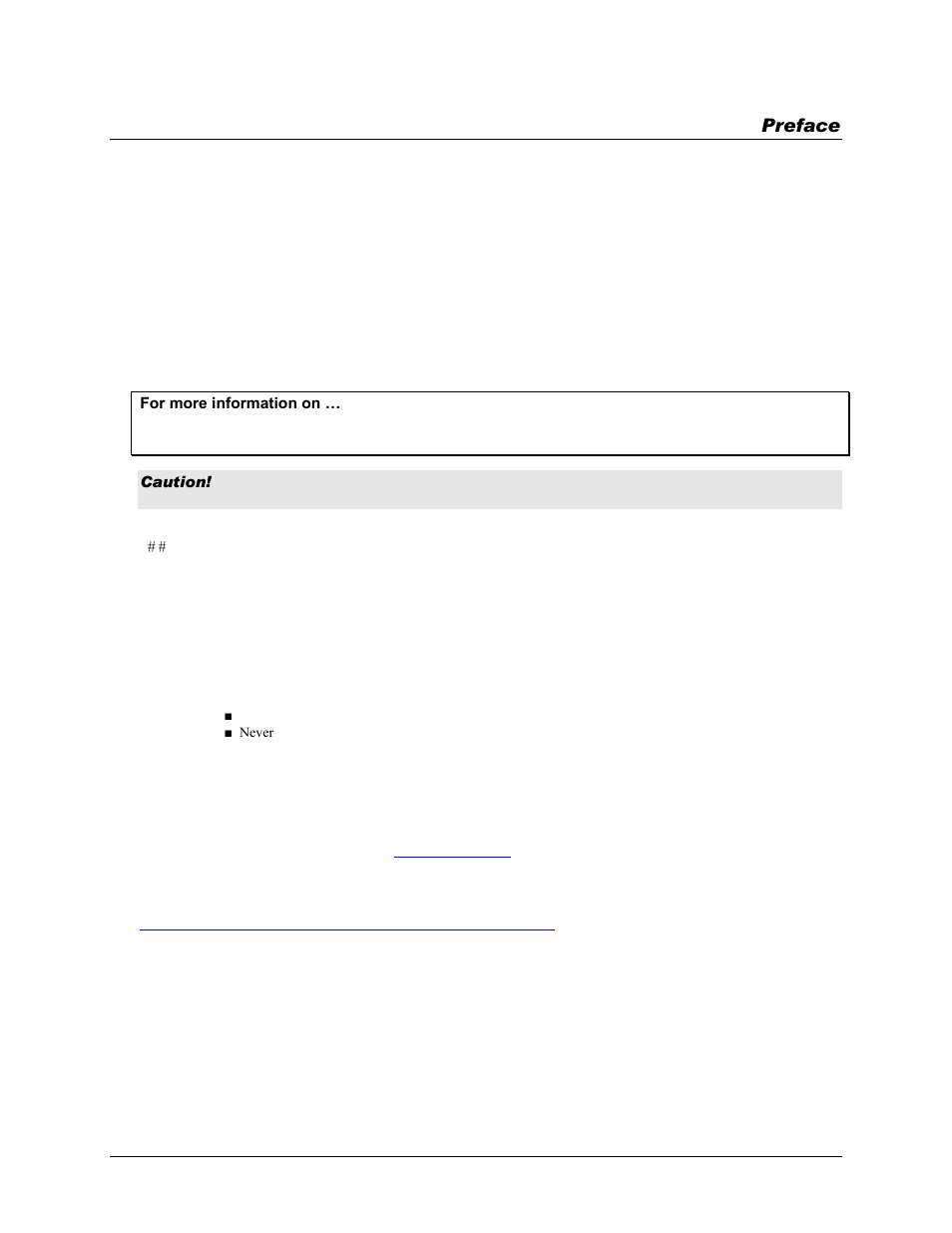 Preface, About this user's guide, What you will learn from this user's guide | Conventions in this user's guide, Where to find more information | Measurement Computing CIO-DAS08/JR User Manual | Page 6 / 16