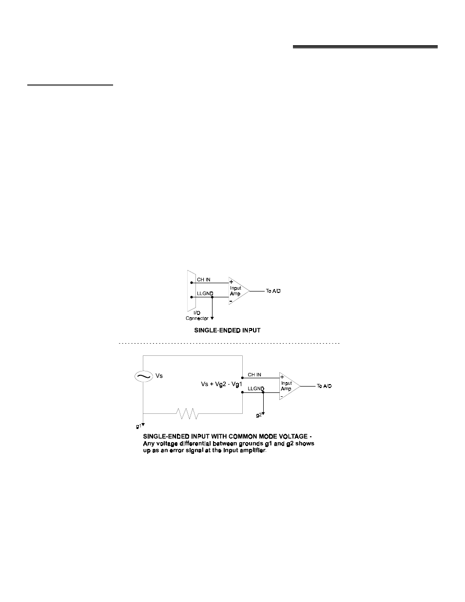 Analog connections | Measurement Computing CIO-DAS08-PGH User Manual | Page 9 / 28