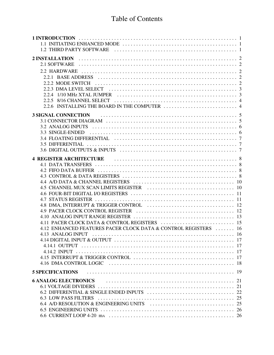 Measurement Computing CIO-DAS16/330 User Manual | Page 3 / 34