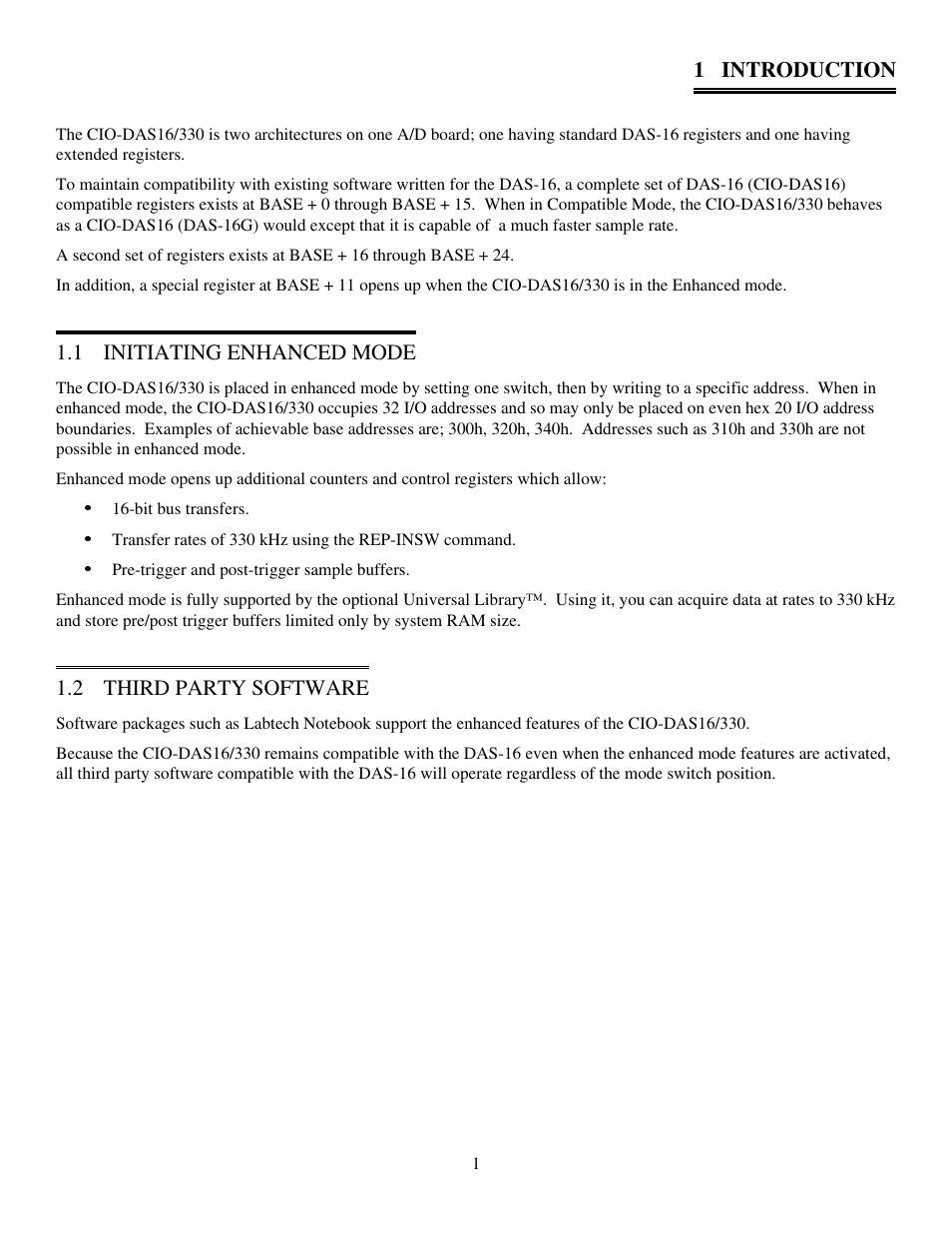 Measurement Computing CIO-DAS16/330 User Manual | Page 5 / 34