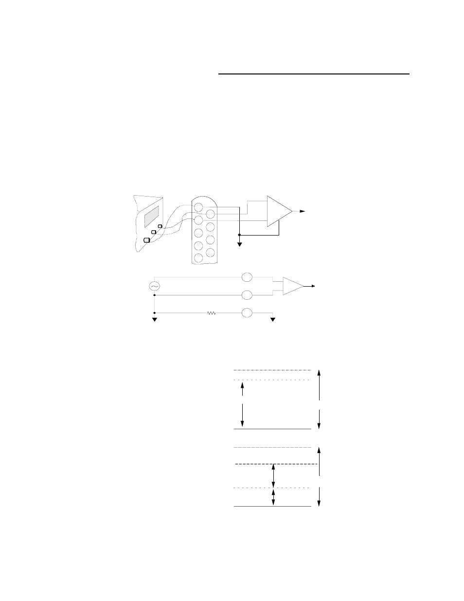 Electronics and interfacing, 1 common mode, Differential input | Measurement Computing CIO-DAS16/M1 User Manual | Page 31 / 38