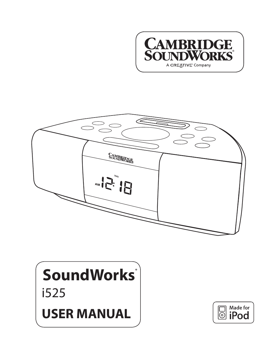 Cambridge SoundWorks I525 User Manual | 24 pages