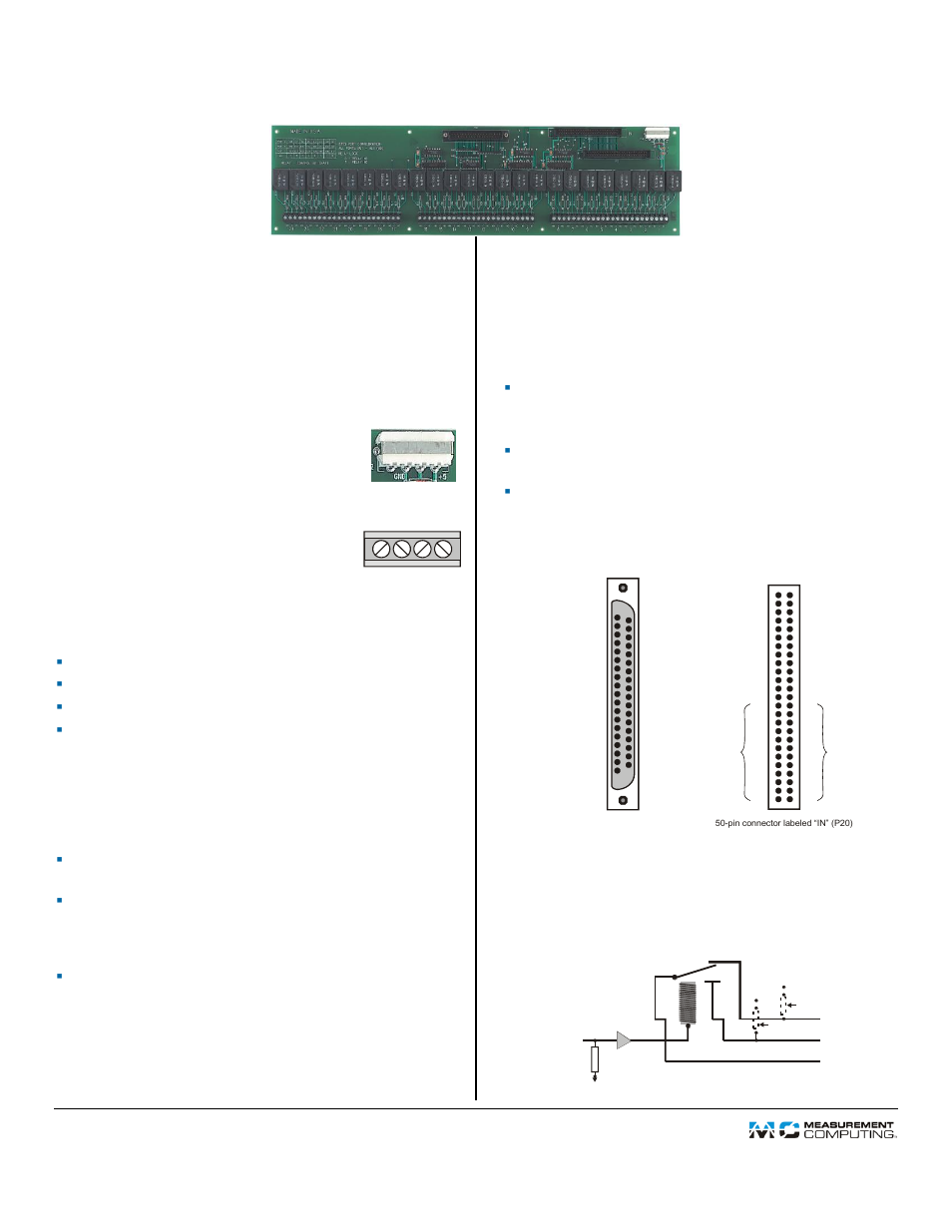 Measurement Computing CIO-ERB24 User Manual | 1 page