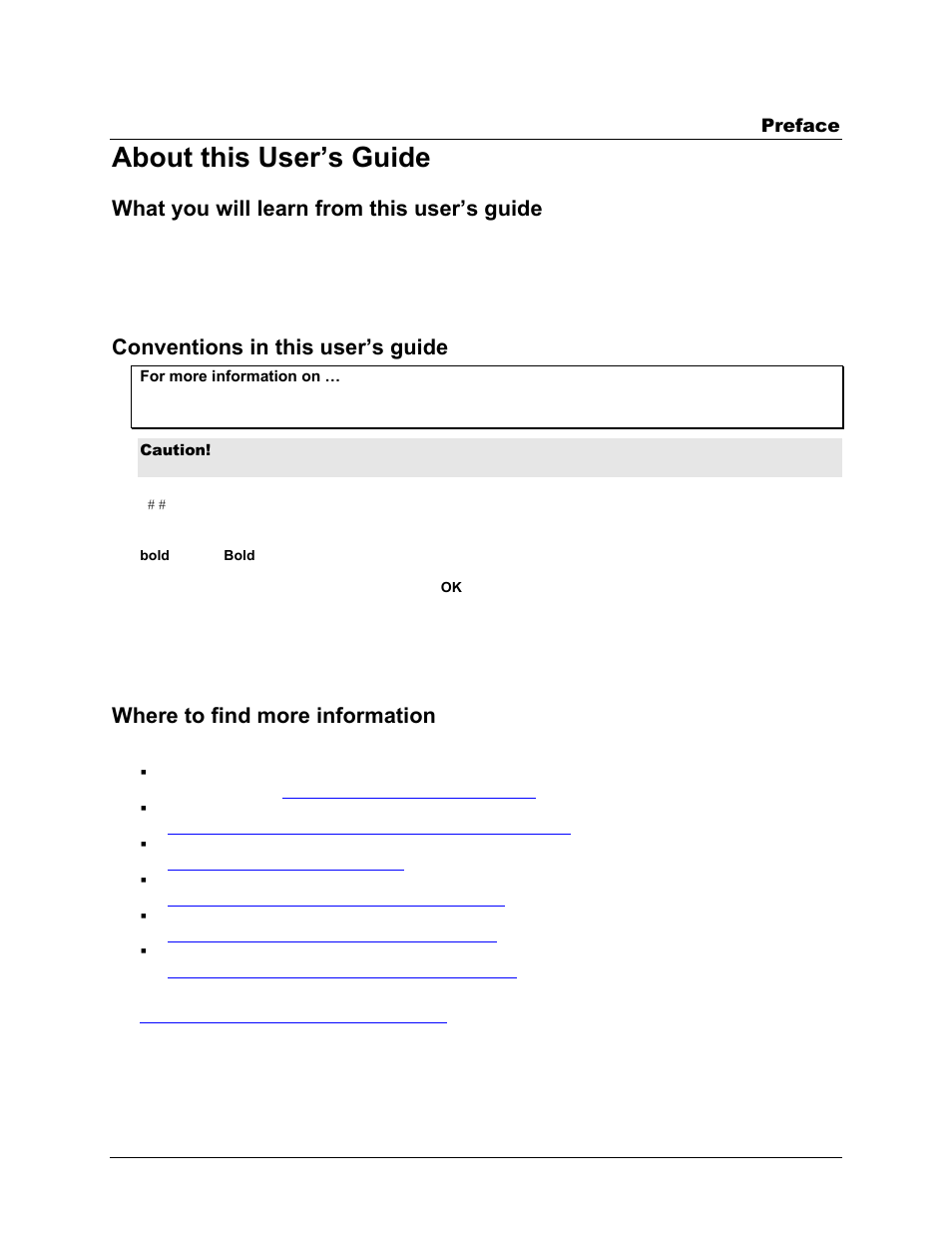 About this user’s guide, What you will learn from this user’s guide, Conventions in this user’s guide | Where to find more information | Measurement Computing CIO-EXP32 User Manual | Page 7 / 27