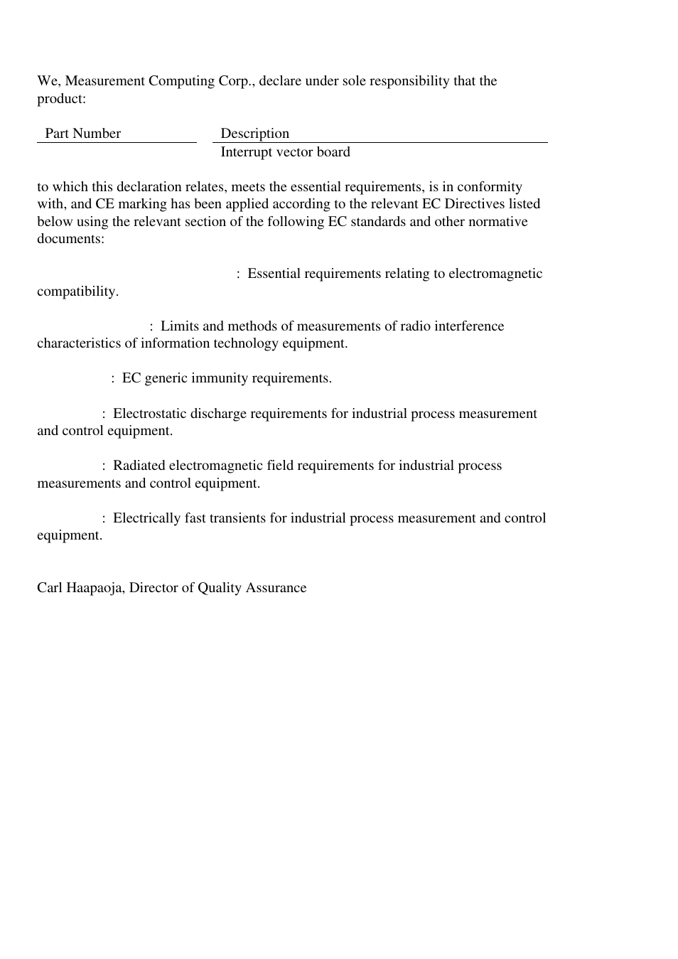 Measurement Computing CIO-INT-32 User Manual | Page 23 / 24