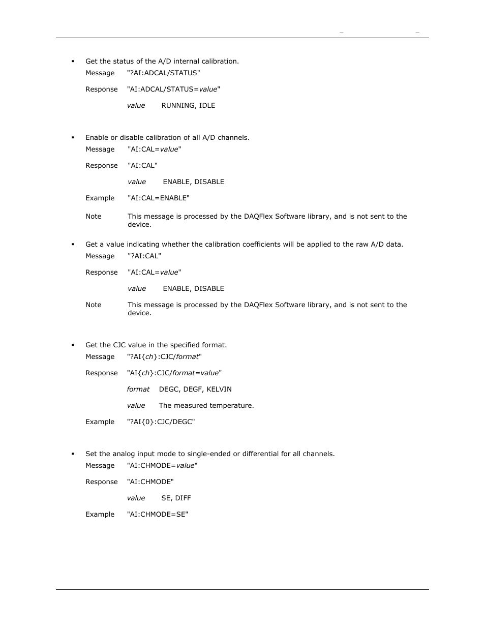 Chmode | Measurement Computing DAQFlex User Guide User Manual | Page 33 / 125