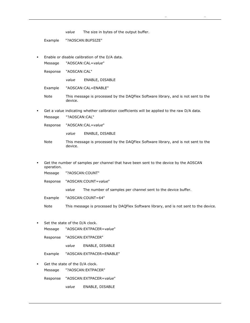 Count, Extpacer | Measurement Computing DAQFlex User Guide User Manual | Page 56 / 125