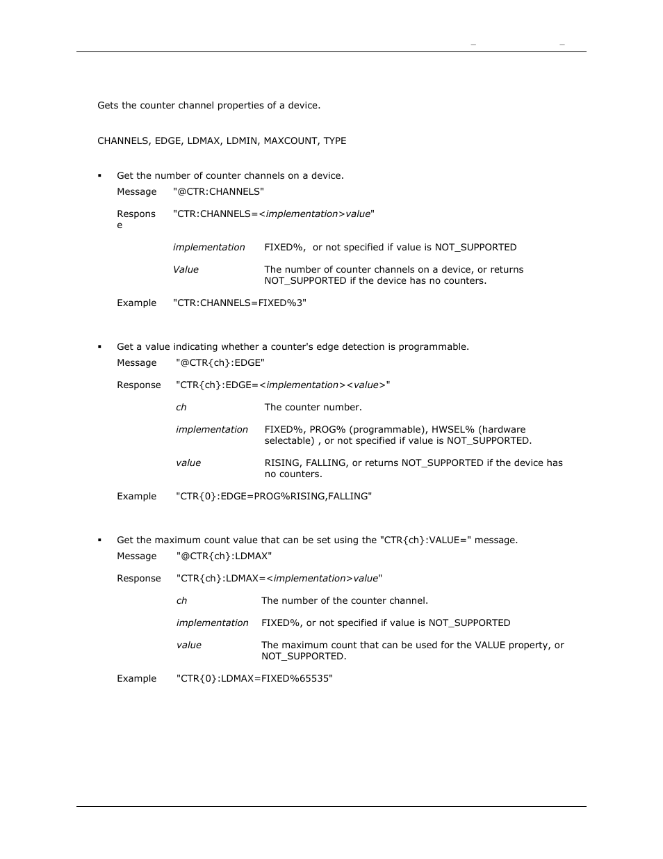 Channels, Edge, Ldmax | Measurement Computing DAQFlex User Guide User Manual | Page 86 / 125