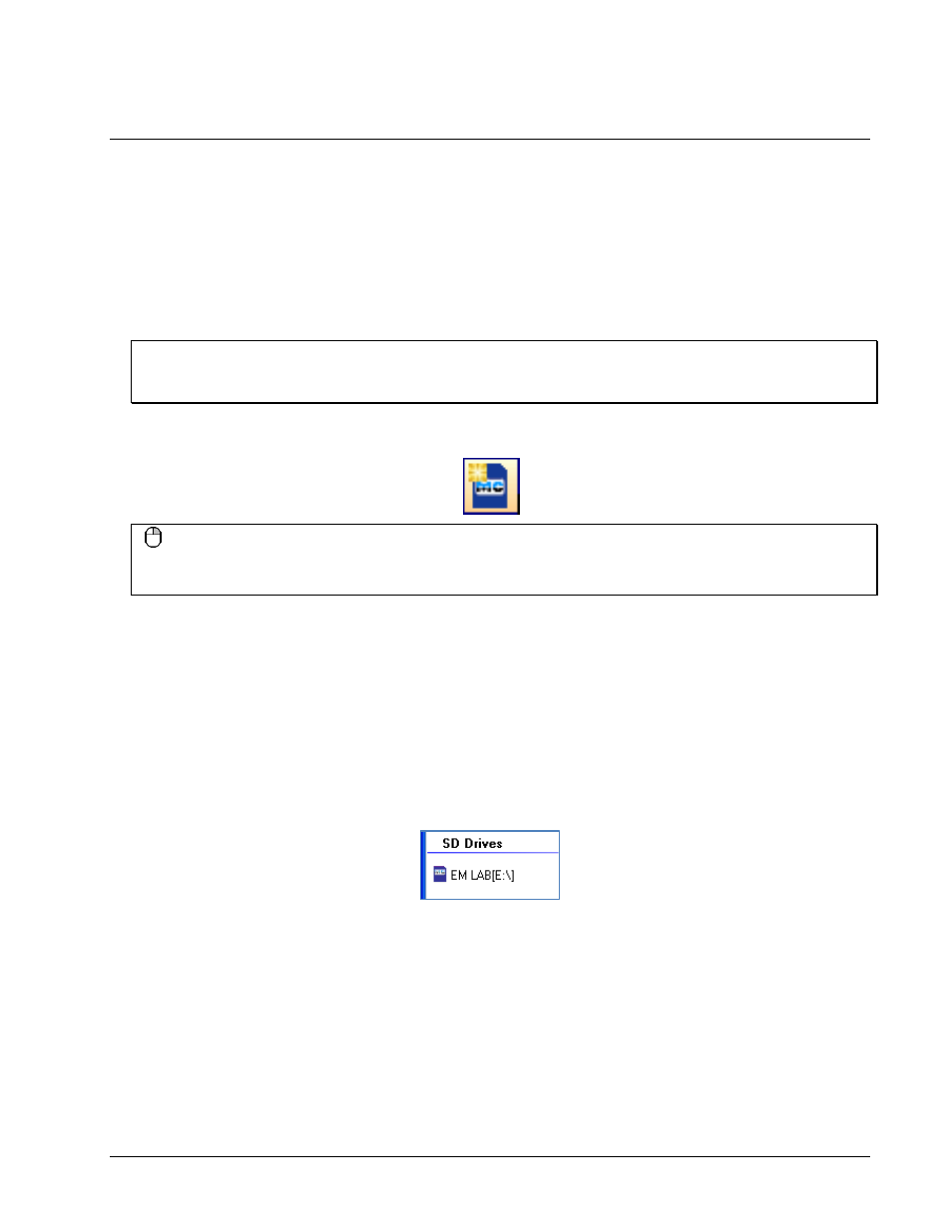 Chapter 5, Working with sd drives, Adding an sd drive | Adding an sd | Measurement Computing DAQLog User Guide User Manual | Page 14 / 44