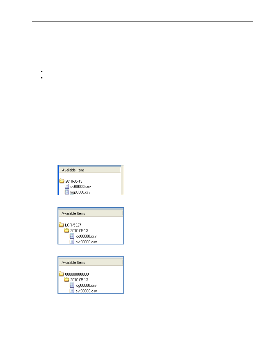 Converting data files, Setting converted data file storage parameters | Measurement Computing DAQLog User Guide User Manual | Page 35 / 44