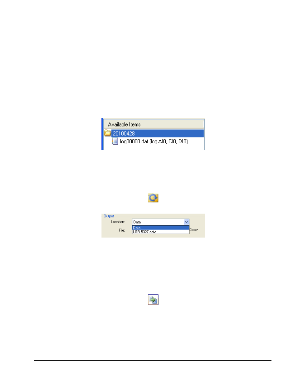 Converting a data file | Measurement Computing DAQLog User Guide User Manual | Page 37 / 44