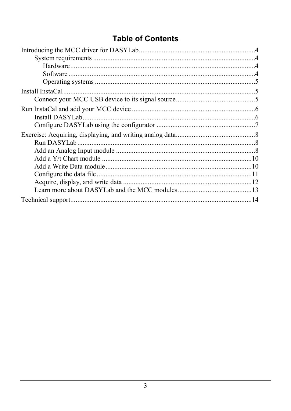 Measurement Computing DASYLab Getting Started User Manual | Page 3 / 16
